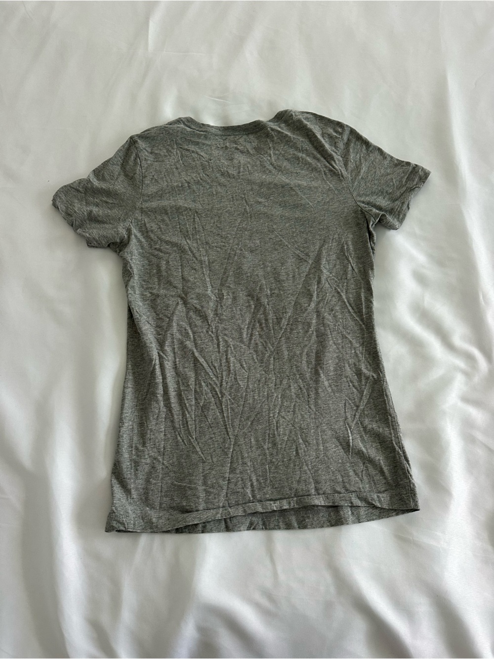 Nike Heather Gray Crewneck Baby Tee - Picture 4 of 4